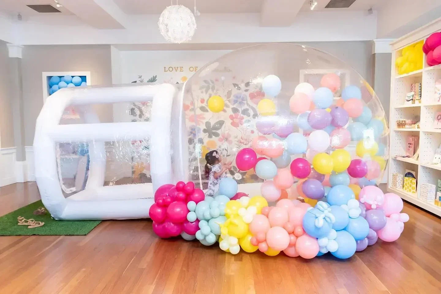 Aufblasbares Bubble Zelt für Kinder