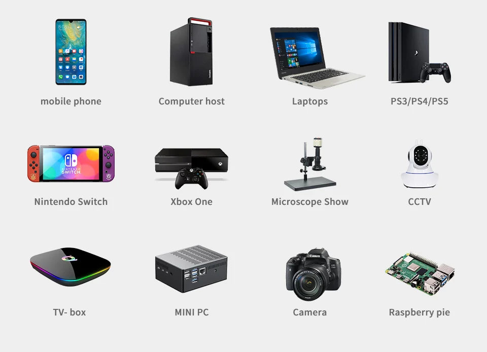 HGFRTEE 11,6 Zoll Portabler Monitor - Gaming- und Erweiterungsmonitor mit HDMI-Anschluss für Laptop, Switch, PS4 und Raspberry Pi