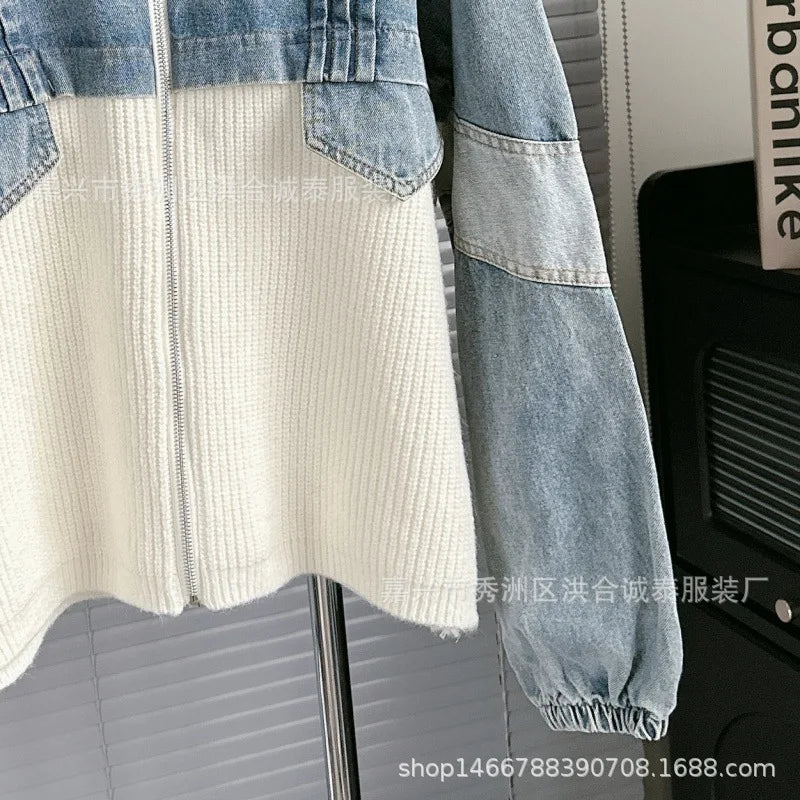 Kalenmos Cardigan Strick - Größe Regular, Gewicht 320g