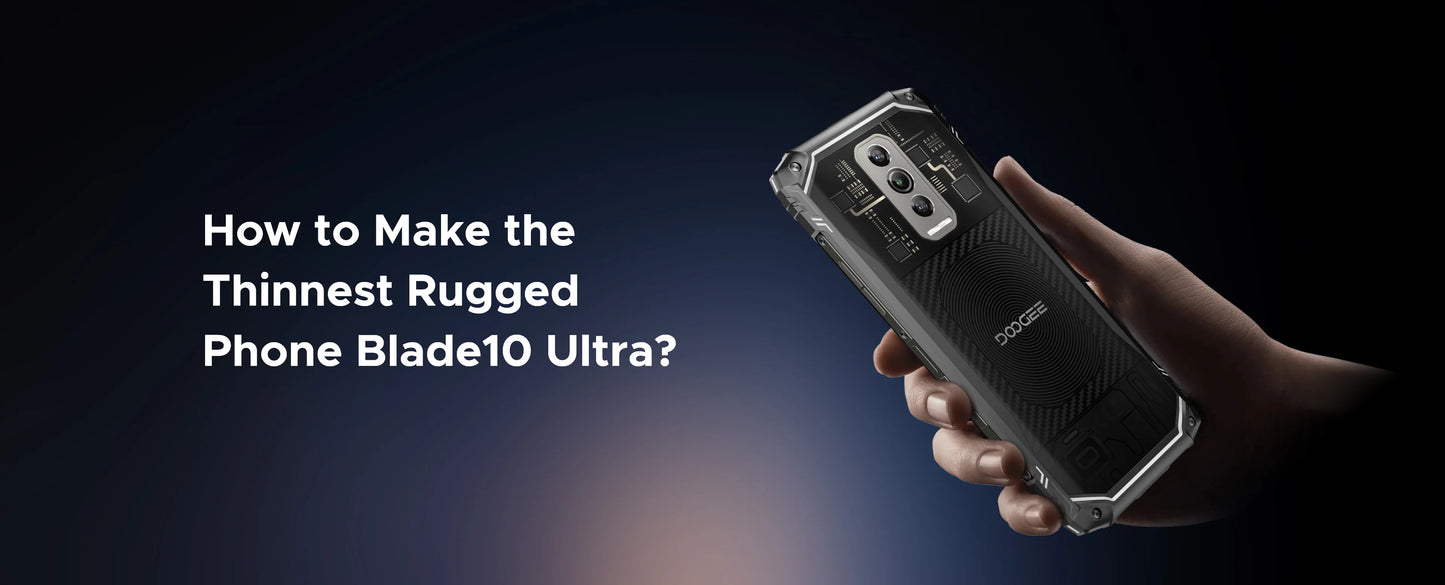 DOOGEE Blade10 Ultra Outdoor-Smartphone - 256 GB, 5150 mAh, 6,56 Zoll