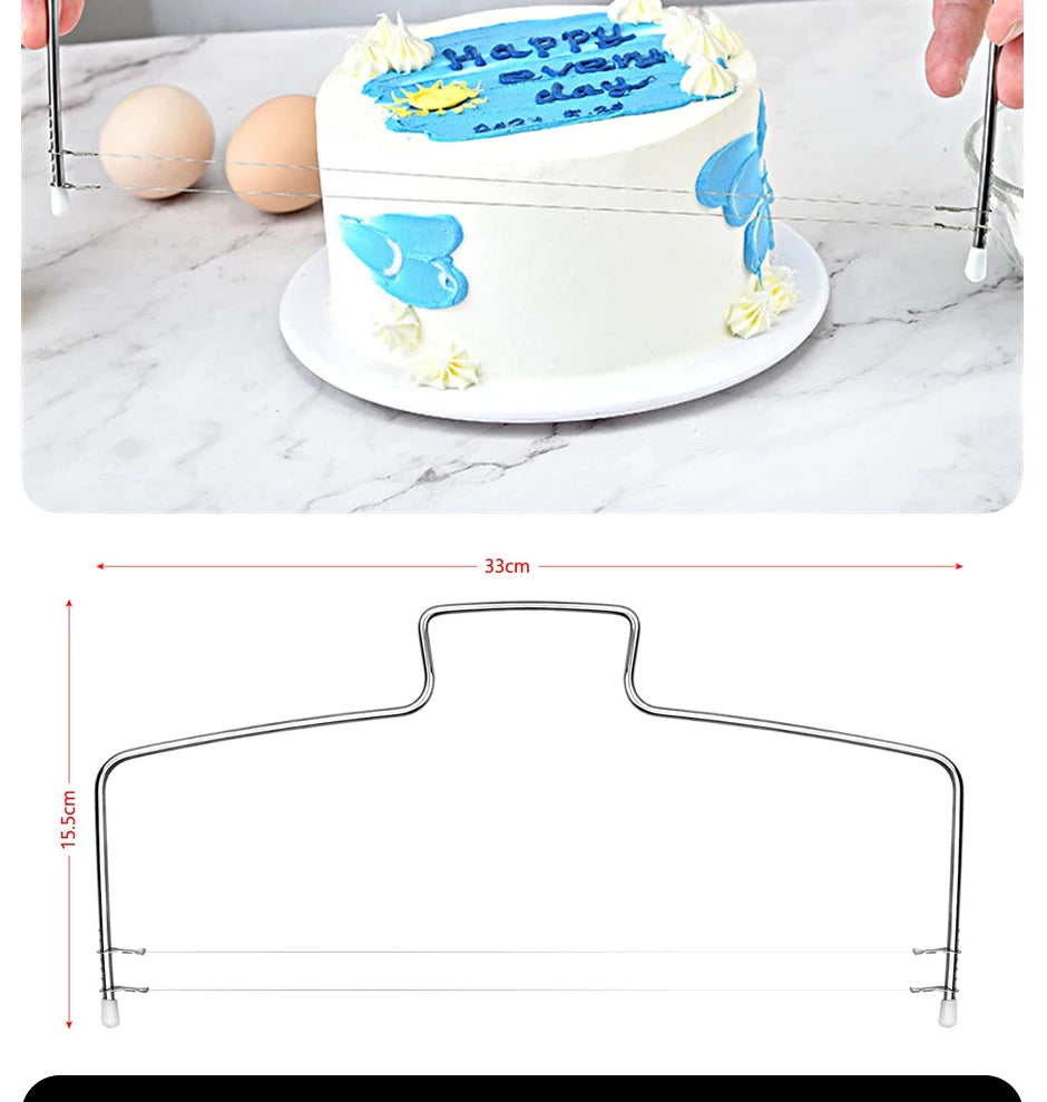 Doppeldraht-Kuchen-Schneider