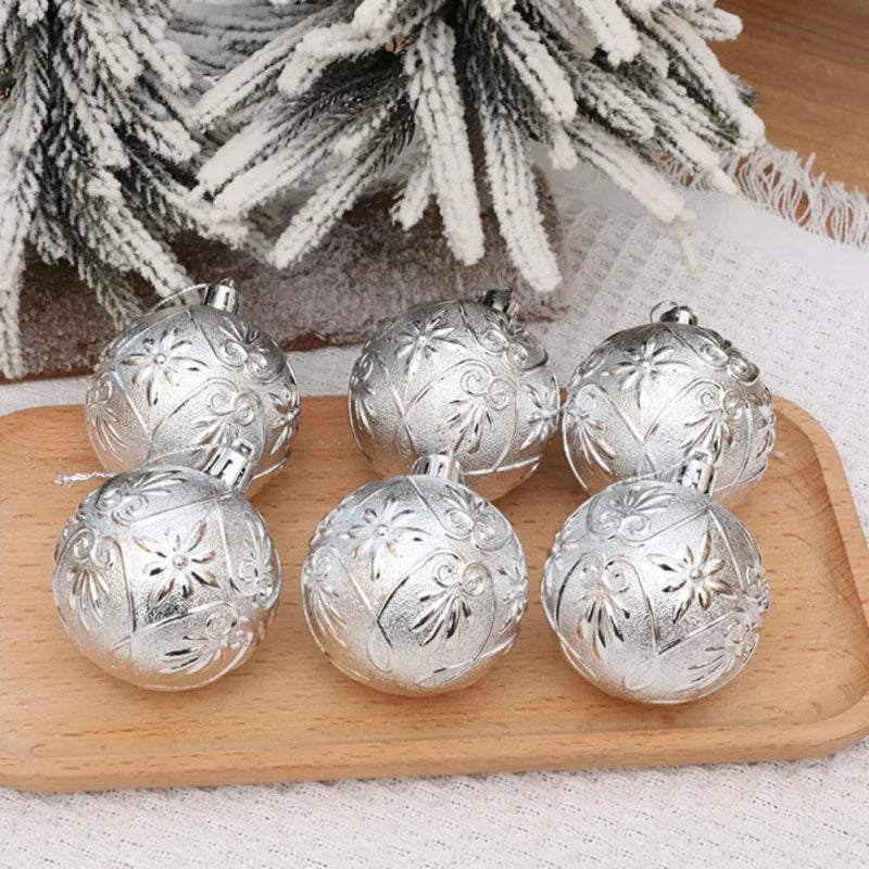 Choice Christbaumkugeln Bruchsicher - Kunststoff 6 Stück 4 cm