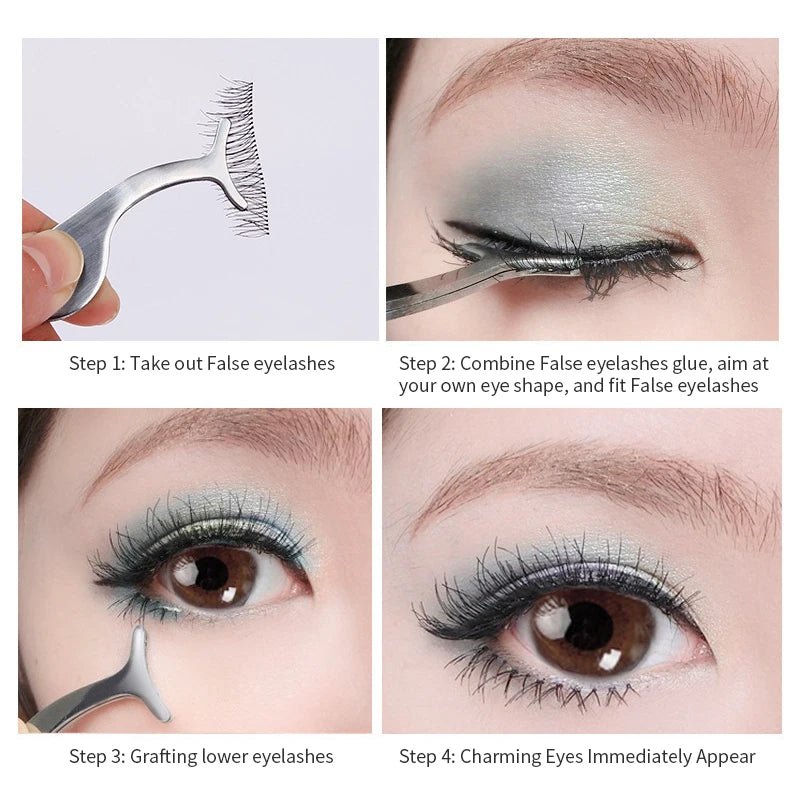 RPXBGUCKARHG Wimpernpinzette Präzise - Plastik 1 Stück