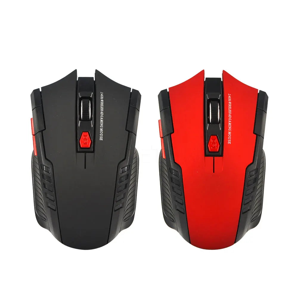 2.4G Wireless Maus USB-Empfänger 6 Tasten Professionelle Optische Wireless Maus USB Rechts Scroll-Maus für Laptop PC Gamer