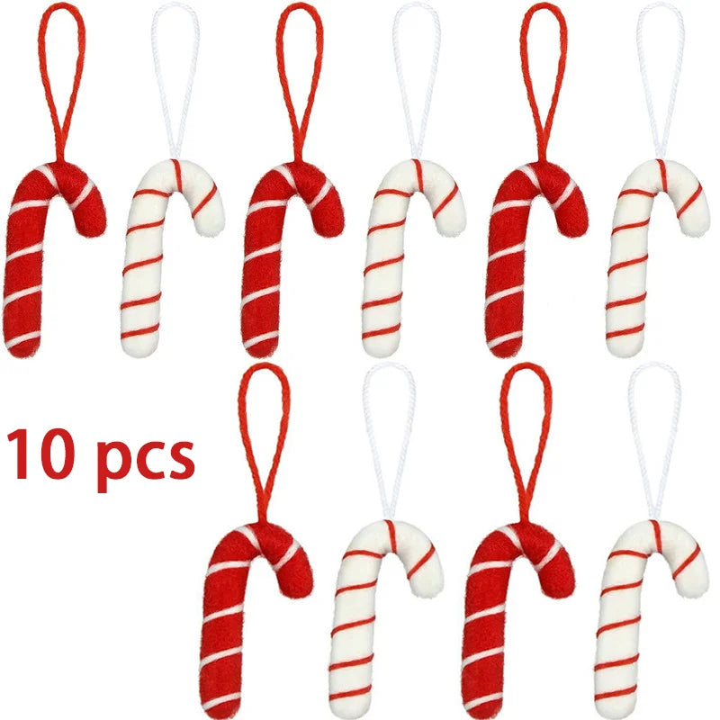 Choice Walking Stick Filzornament - Größe 8 cm, Textil, Innenbereich