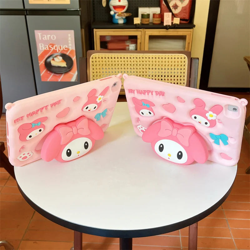 CartoonMelody 3D Hülle Stoßfest - iPad 10,2'' kompatibel