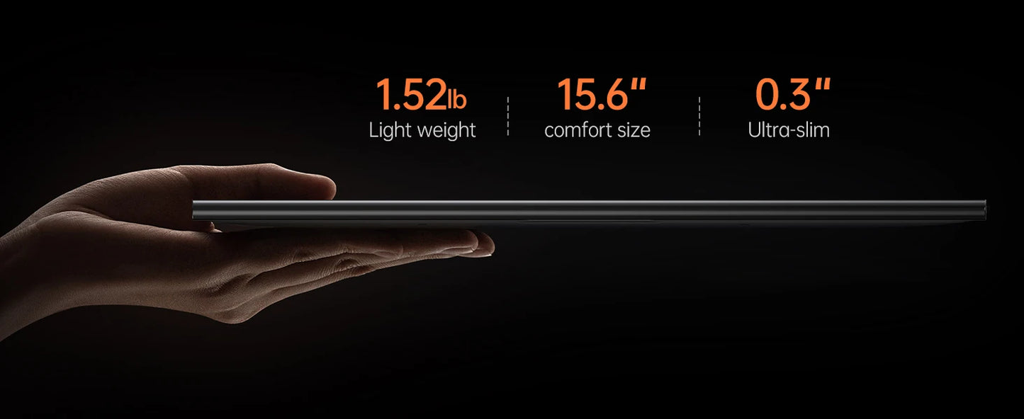 UPERFECT 15,6 Zoll Touch Monitor - Aufl. 1920x1080, 300 CD/M2, 60 Hz