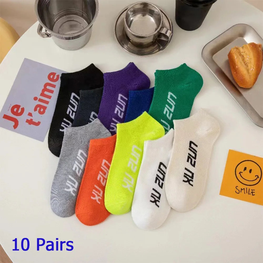 OtherCN 05-8 Unsichtbar No Show Socken - 8 Paar Polyester