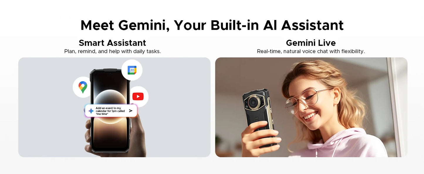 DOOGEE Fire 7 Ultra 5G Robustes Smartphone - 13000 mAh, 33 W, 6,6 Zoll