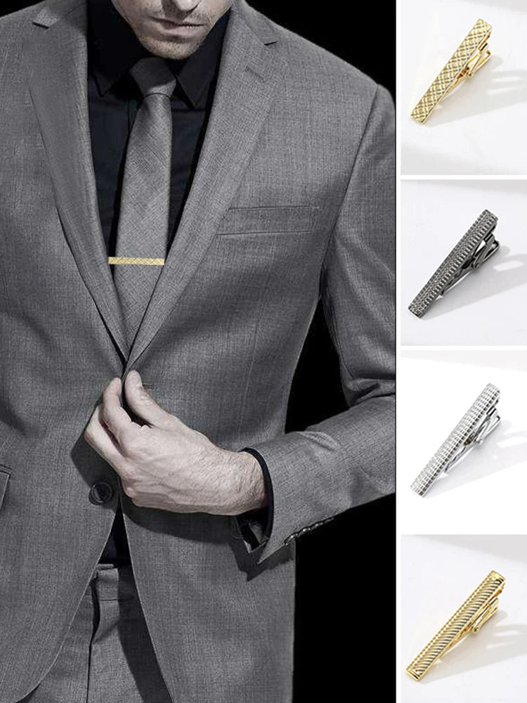 Tie Clips Wedding Accessories Daily Business Suit Clip OL Style Korean Men's Jewelry Gift Tie Clip pisa corbatas para hombre