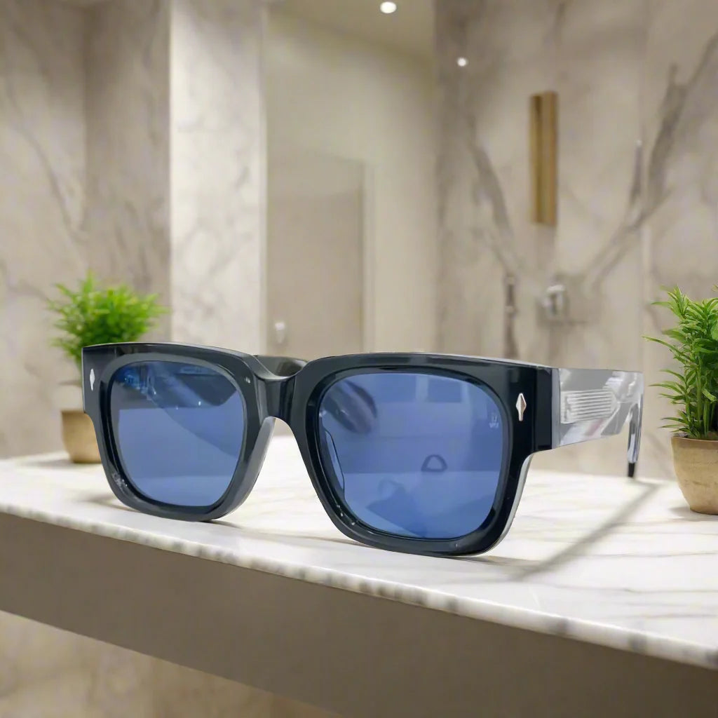 Jacques Marie Mage ENZO retro bold sunglasses new solid colorways