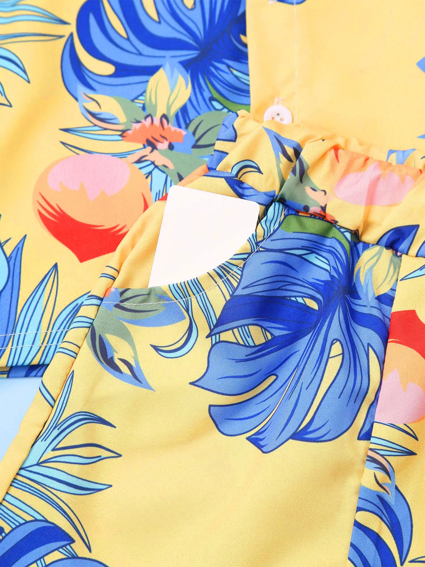 Jungen-Sommer-Set 2025: Hawaii-Hemd & Shorts - Premium Vacation Collection