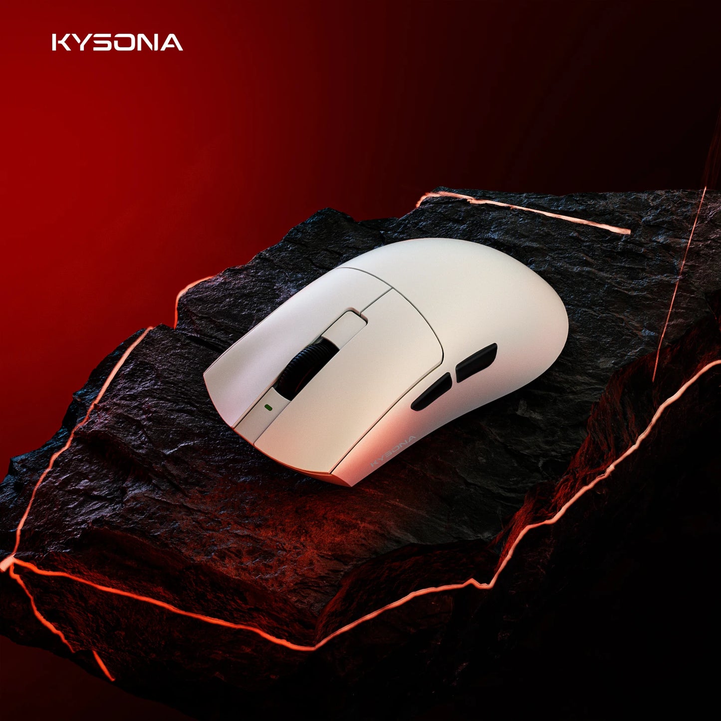 Kysona Jupiter Drahtlose Gaming-Maus - 26000DPI 49g BT