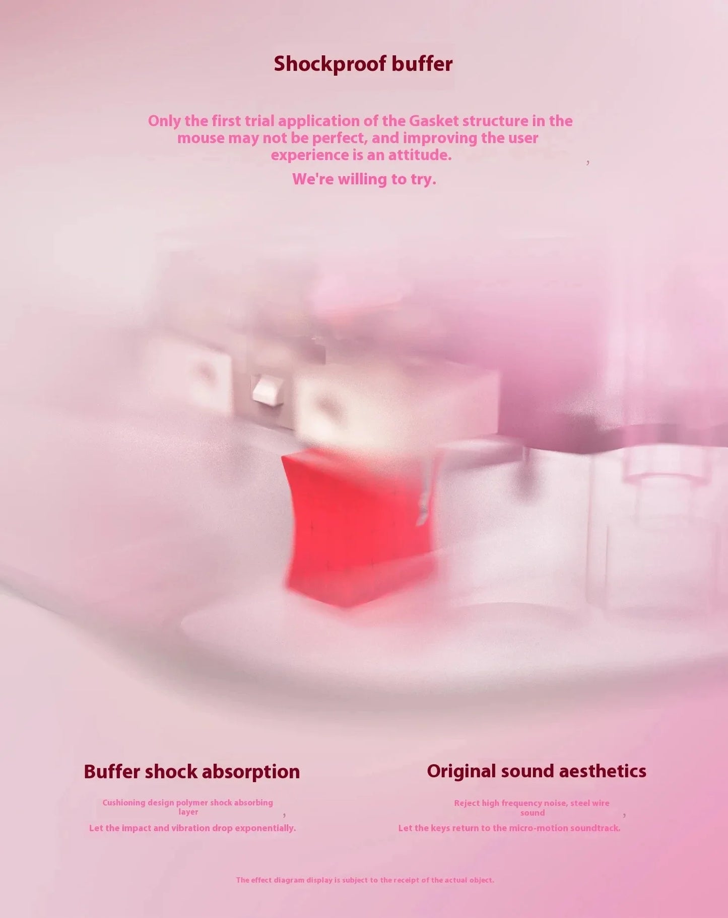 Incott 029 Kabellos Gaming-Maus - PAW3395 32000dpi 34g