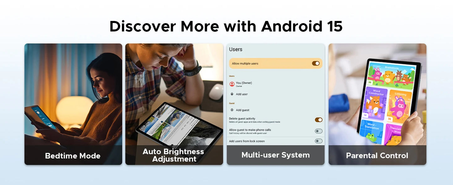 DOOGEE Tab E3 Max Gemini AI Quad-Lautsprecher - 14Zoll Display 256GBROM 13500mAh