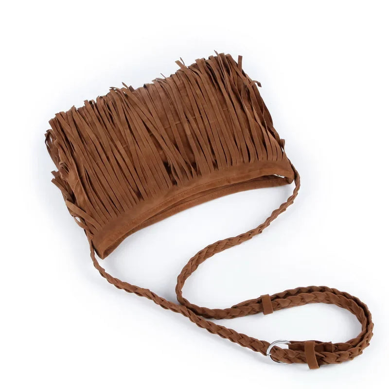 Fuyaozhishangcn Crossbody Tasche Quaste - Polyester 20x6x4