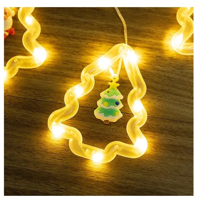 Choice Weihnachts-LED-Vorhang - 3 m Länge, 20 LEDs, Warmweiß