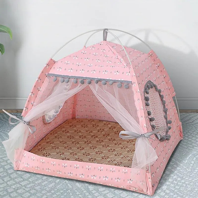 Premium Katzenzelt Bett Komfort - Plüsch 40x40 cm Bis 8 kg