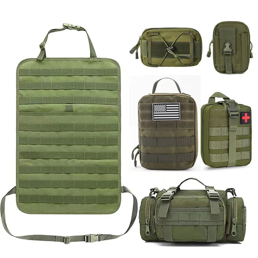 Auto-Organizer 2025: Multifunktionales 55x37CM 600D - Car Back Seat Collection