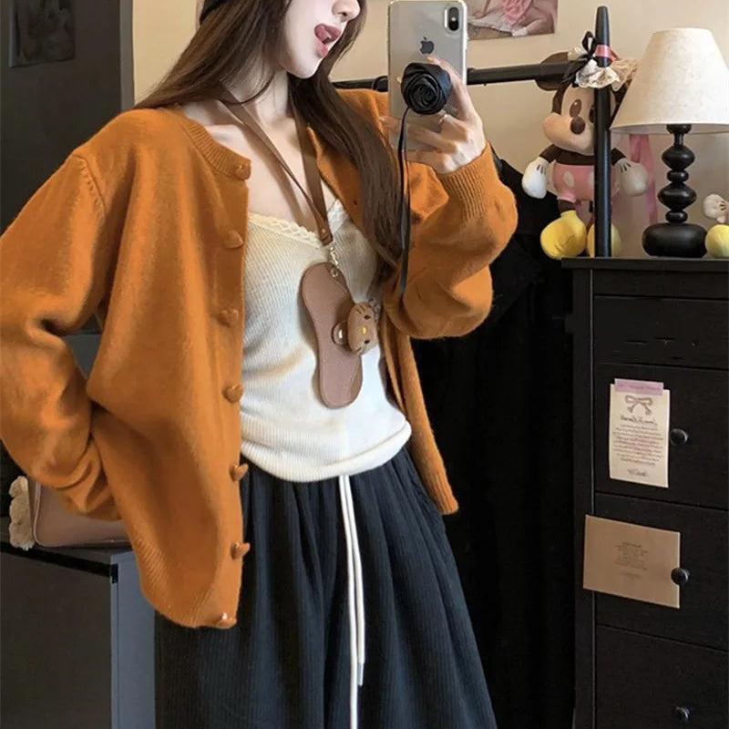 CN Fujian Cardigan Lockere Passform - Leichte Webware, Größe Regular