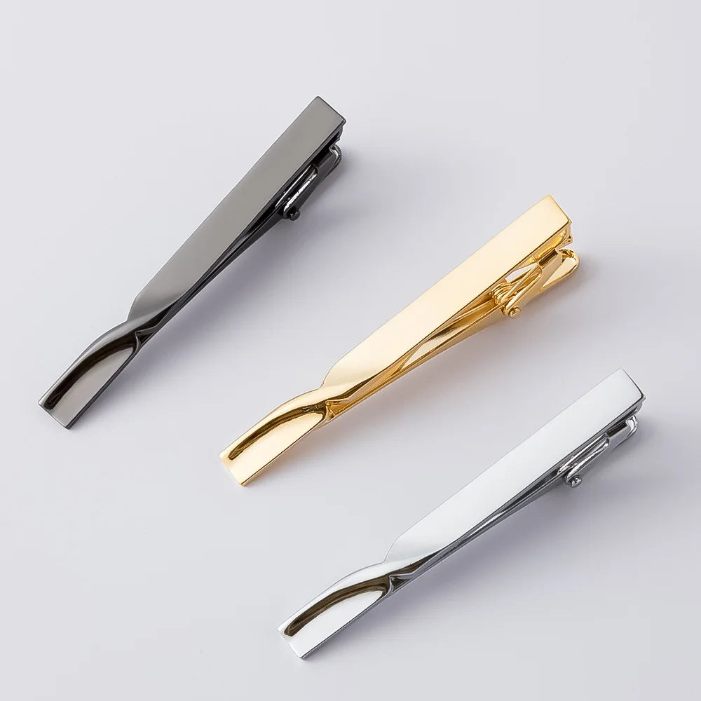 Krawattenklammer 2025: HJUEY 1pc Men's Business Tie Clip Stylish Durable - Tie Bar Regular Ties Perfect Weddings Business Meetings Collection