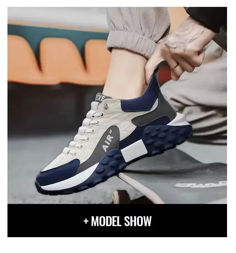 Sapatos Masculinos Platform Sneaker - EU Gr 45 46 4cm