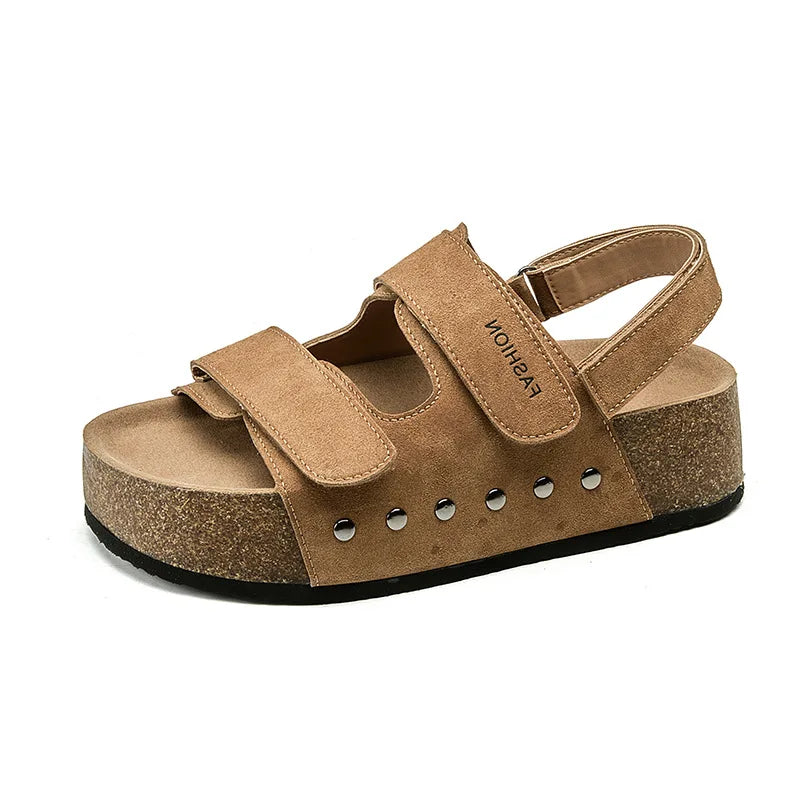Women Sport Platform Sandals Flats Summer Shoes 2025 New Fashion Brand Open Toe Shoes Causal Slippers Sneakers Mujer Sandalias