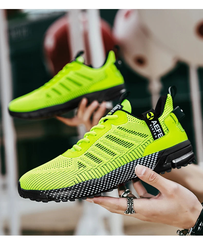 Herren-Laufschuhe 2024: MAEDEF Neue 2024 Männer Laufen Schuhe Atmungsaktiv Outdoor Sport Schuhe Leichtgewicht Sneaker für Männer Komfortabel Athletisch Training Fußbekleidung Kollektion