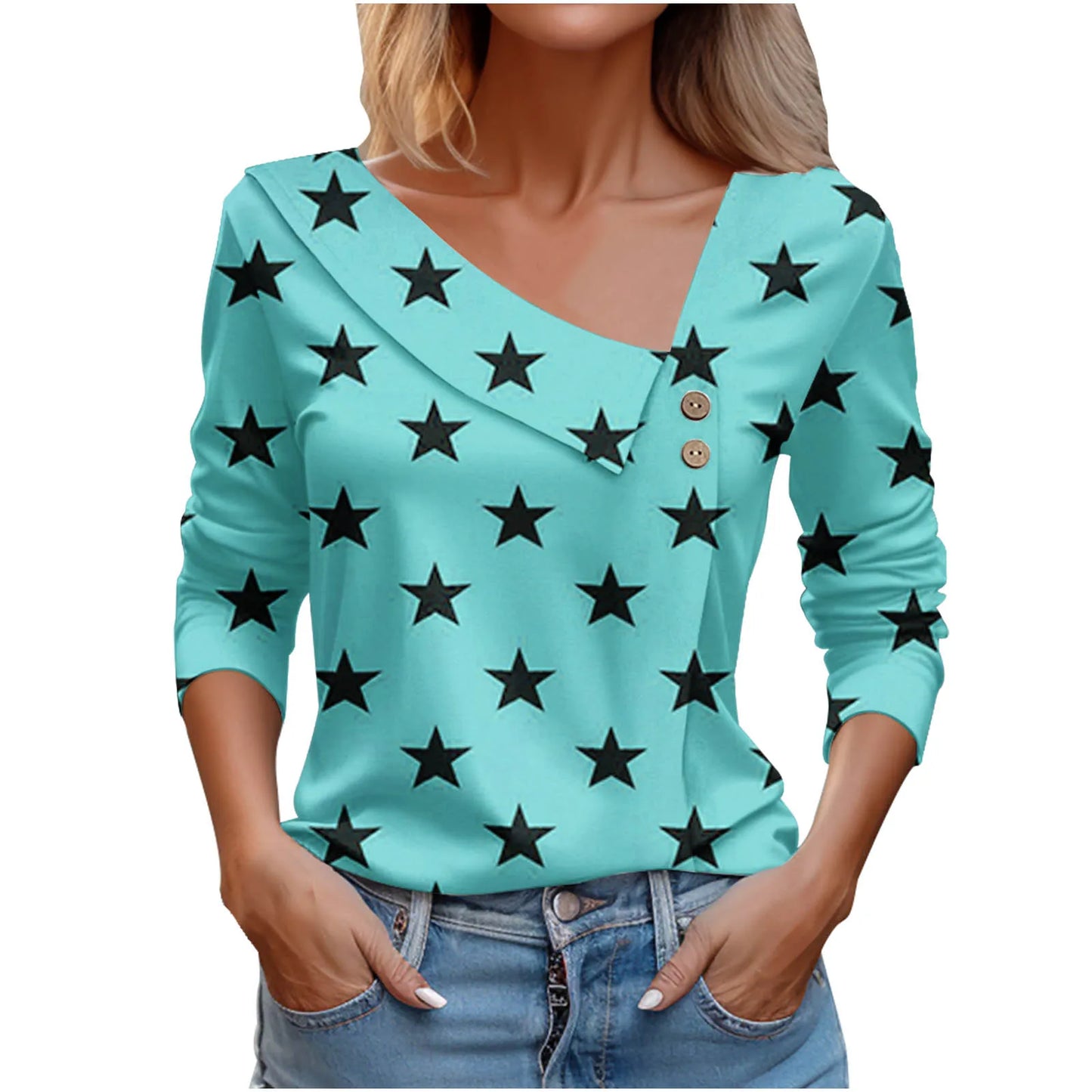 T Shirt For Women Fashion Long Sleeve Top White Floral Print Shirts And Blouses 3D Print Clothes For Women 2025 y2k
