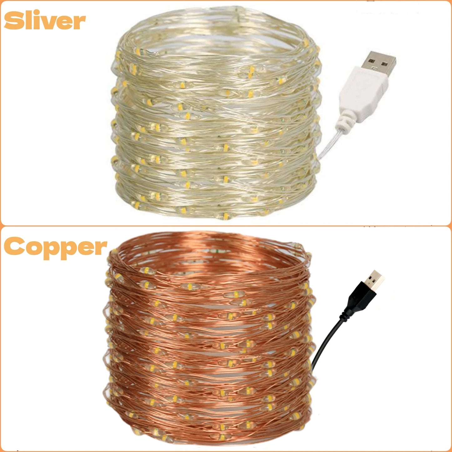 RGBCW String Light Wasserdichte Lichterkette - 249-2000 Lumen 4,5 V