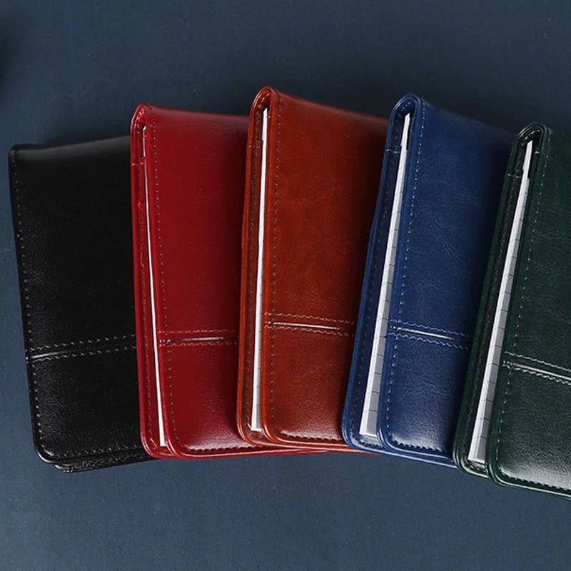 Portable PU Leather A7 Multifunctional Notebook Business Office Notebook with Calculator