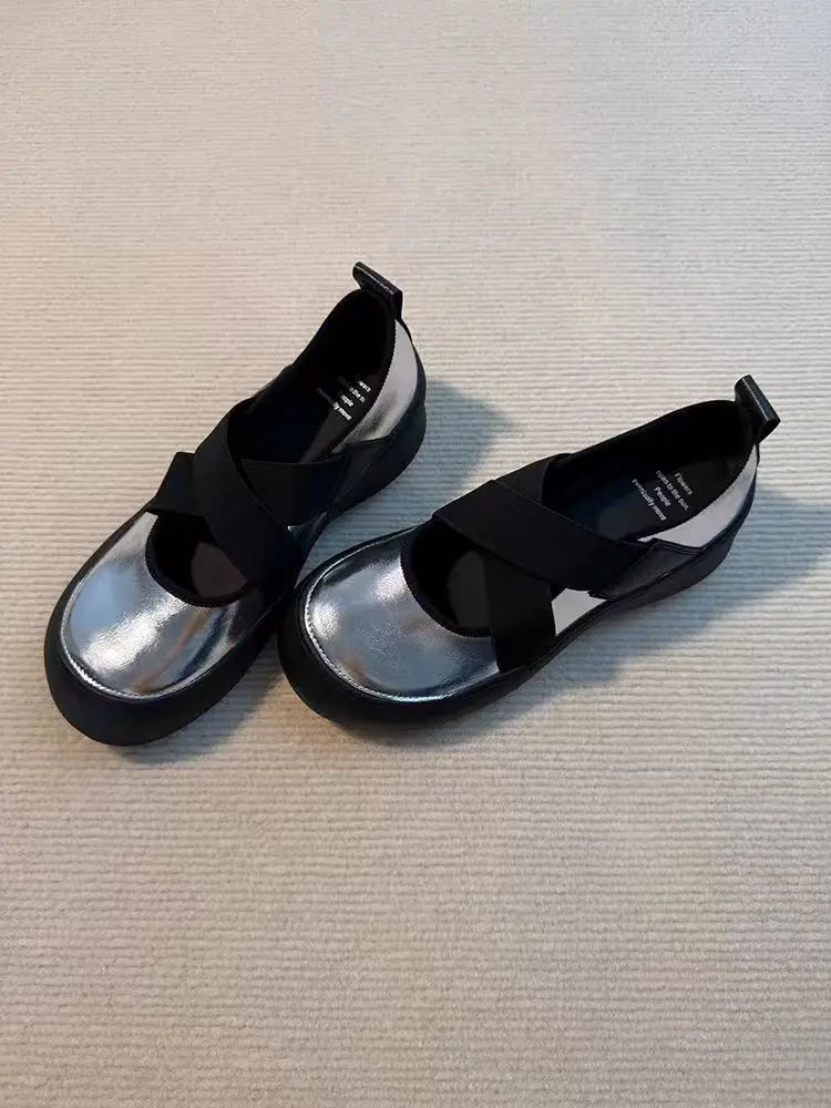 Loafers Flats Women Shoes Designer Casual Sneakers Women's Summer Ballet 2025 Fad Sport Running Shoes Trend Brand Mujer Zapatos