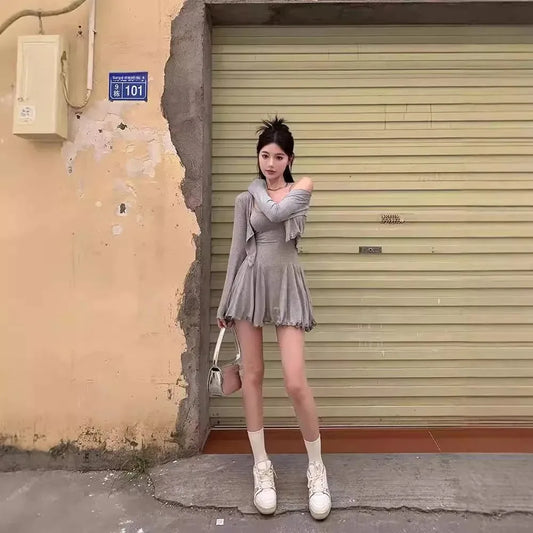 Choice Pure Desire Style Taillenschnitt - Knie-Länge Polyester