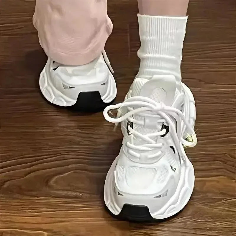 Fashion Small White Shoes Women New Spring and Autumn Leisure Sports Shoes Girls with Thick Soles Low Style Sneakers Shoes