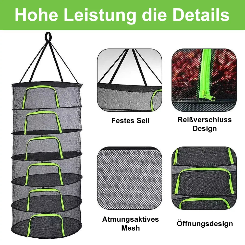 Herba DryNet Trockennetz - 4-8 Lagen Hängend 60x60 cm