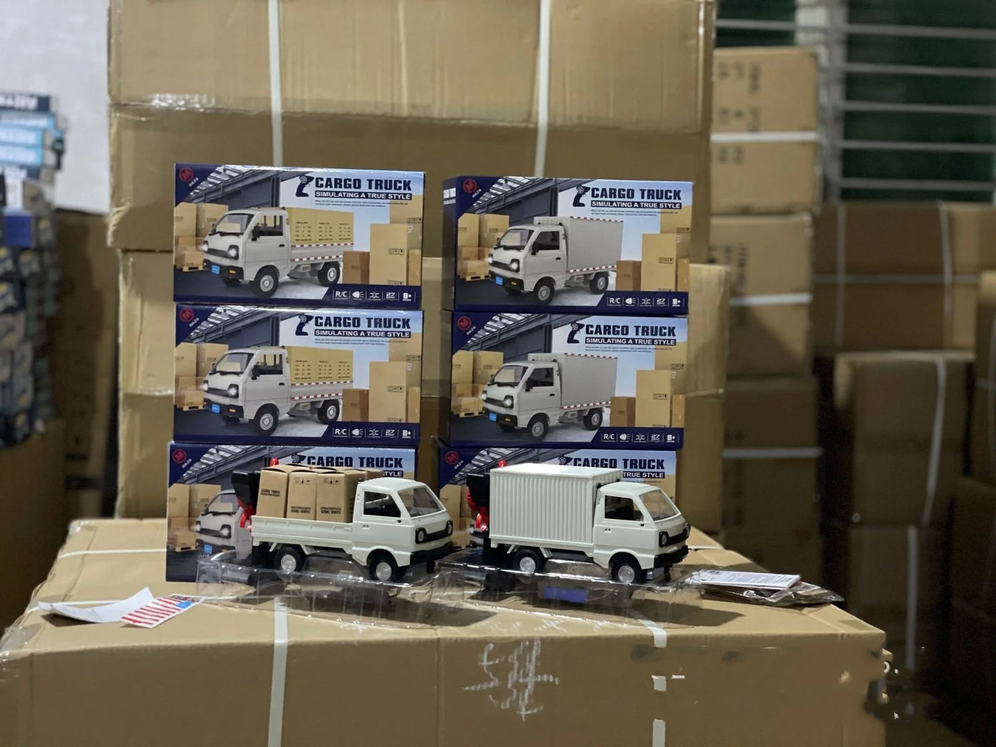 RC-Truck 2025: Wpl D12 Rc Car Simulation Drift Climbing Truck - Led Light Haul Cargo Remote Control Electric Toys Gift For Children Collection