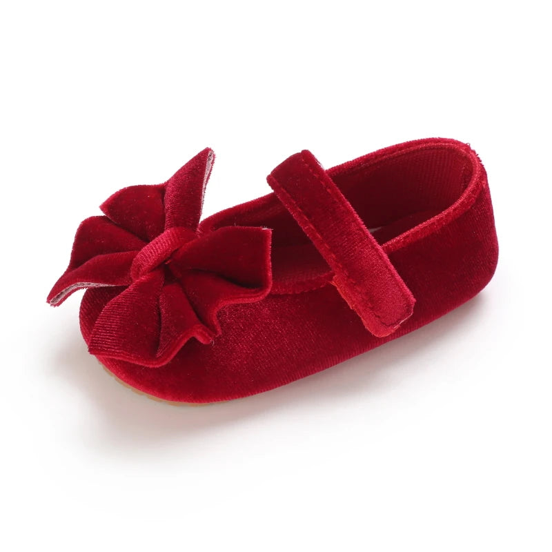 Baby-Prinzessinnen-Schuhe 2025: Flanell Spring-Autumn - First Walker Collection