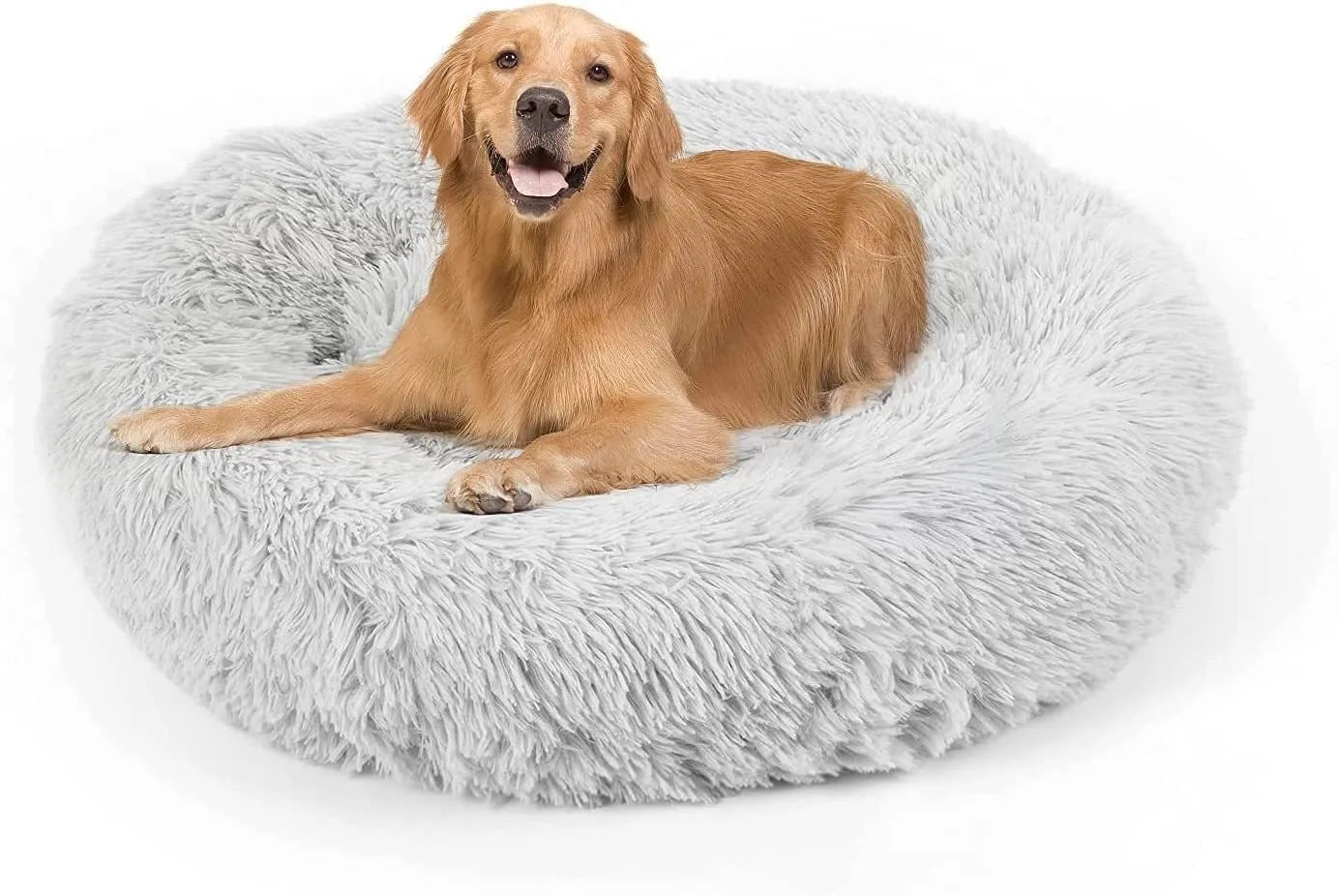 Pet Dog Bed Comfortable Donut Cuddler Round Dog Kennel Ultra Soft Washable Dog and Cat Cushion Bed Winter Warm Sofa Hot Sell
