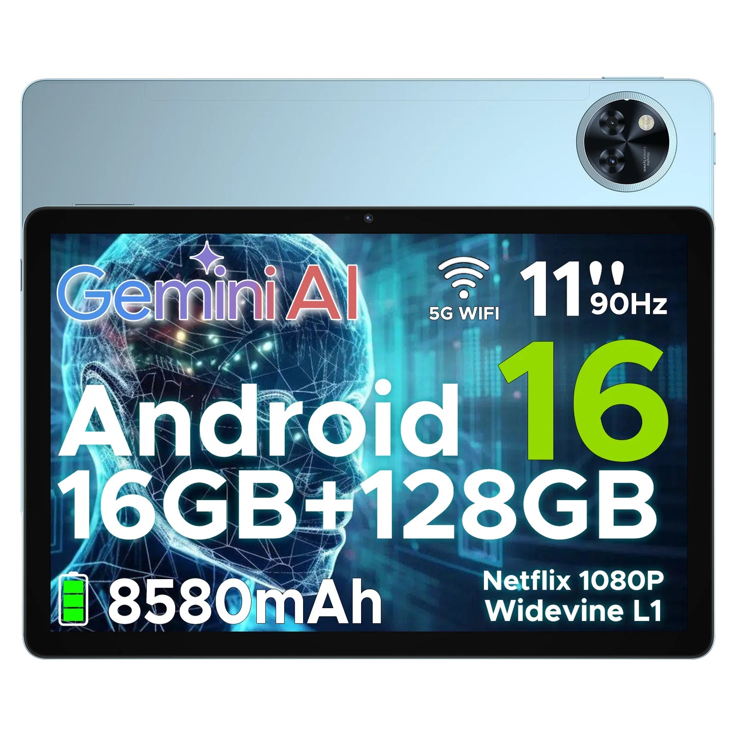 DOOGEE U11 Ultra-Klares 90Hz Display - 11Zoll 4GB RAM 128GB ROM