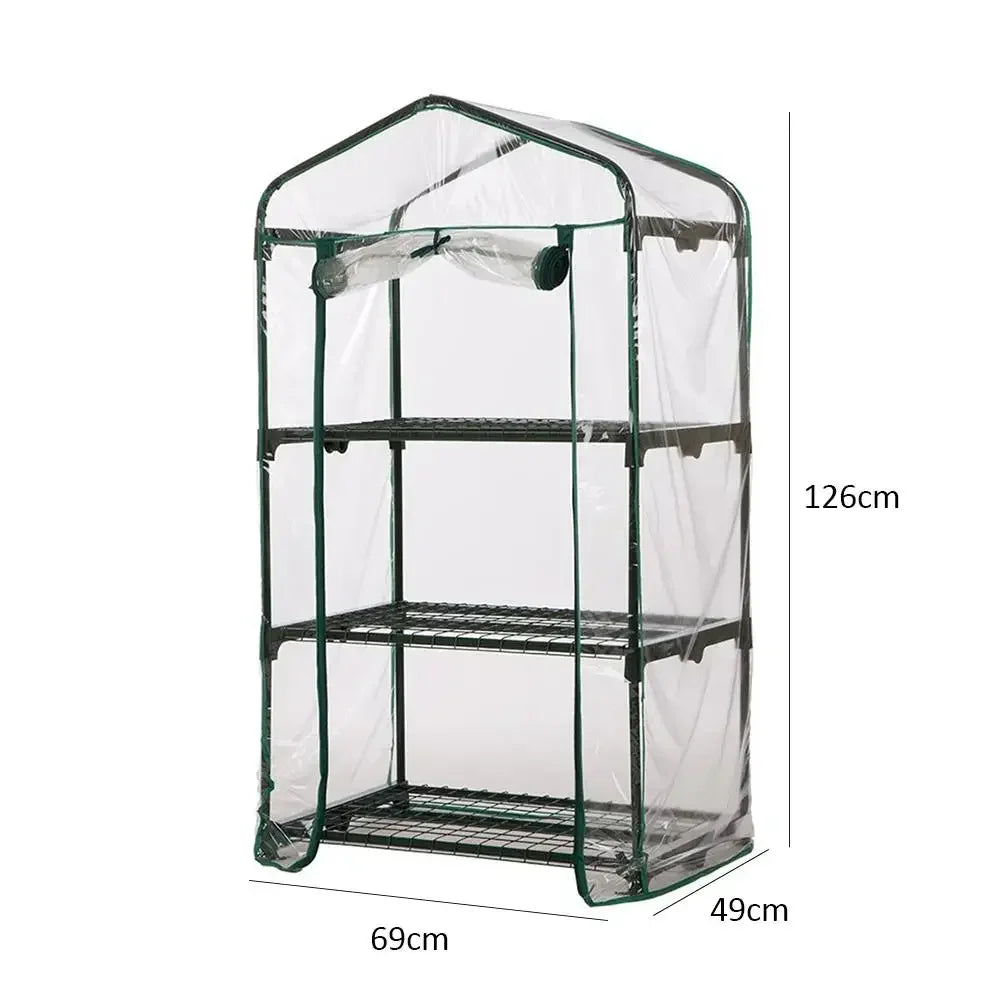 Choice WSZ Gewächshaus - Abdeckung Zipper PVC 2-5 Ebenen