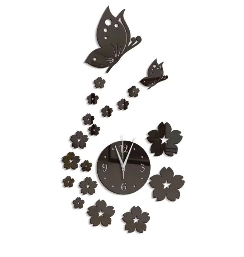 Hign Concerned OLZ0958 Spiegeluhr - 3D Acryl Ø45cm