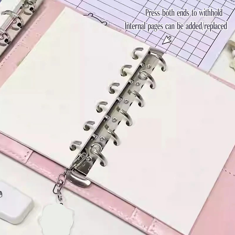 Leather Portable Pocket Booklets Black/Brown A7 Pu Notebooks With 40sheets Blank Pages For Kids' Daily Plans Back To School Gift