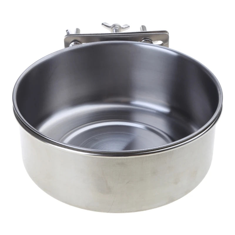 Pet Cage Feeder Water Bowl Food Dispenser for Small Medium Large Cats Dogs Pet Feeding Solution for Cats Dogs Drop Shipping