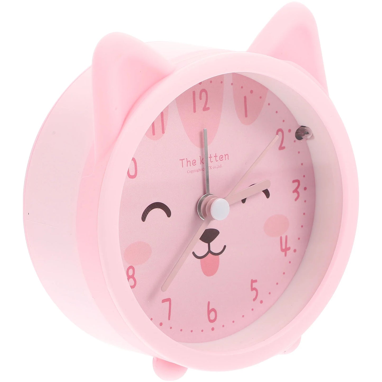 Clock Alarm Light Kids Night Bunny Travel Cute Table Desk Kitten Clocks Portable 12 S Bedroom Ages Lovely Aesthetic