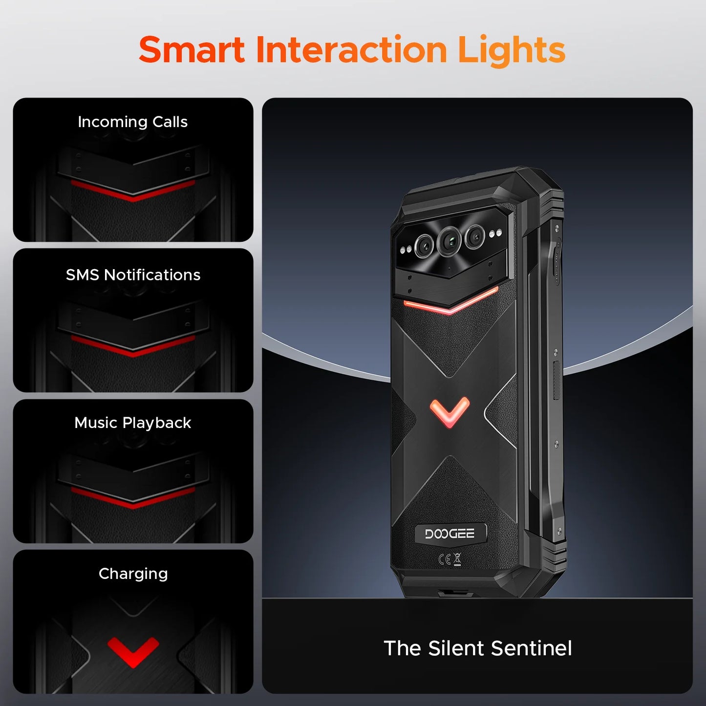 DOOGEE V Max Pro Robustes 5G Smartphone - 22000mAh 33W 6,58 Zoll