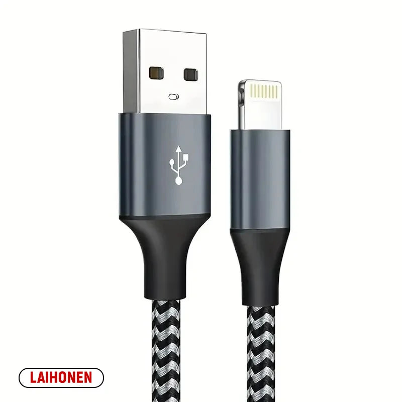 LAIHONEN AL-BZ-001 MFi Lightning-Kabel - 1-3m, 12W, Nylon