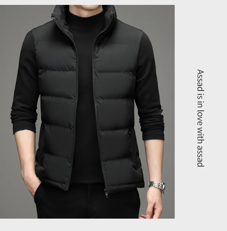 CN Fujian Daunenweste Standkragen Winddicht - Füllung Daunen/Baumwolle, Größe M, Wärmeleistung Hoch