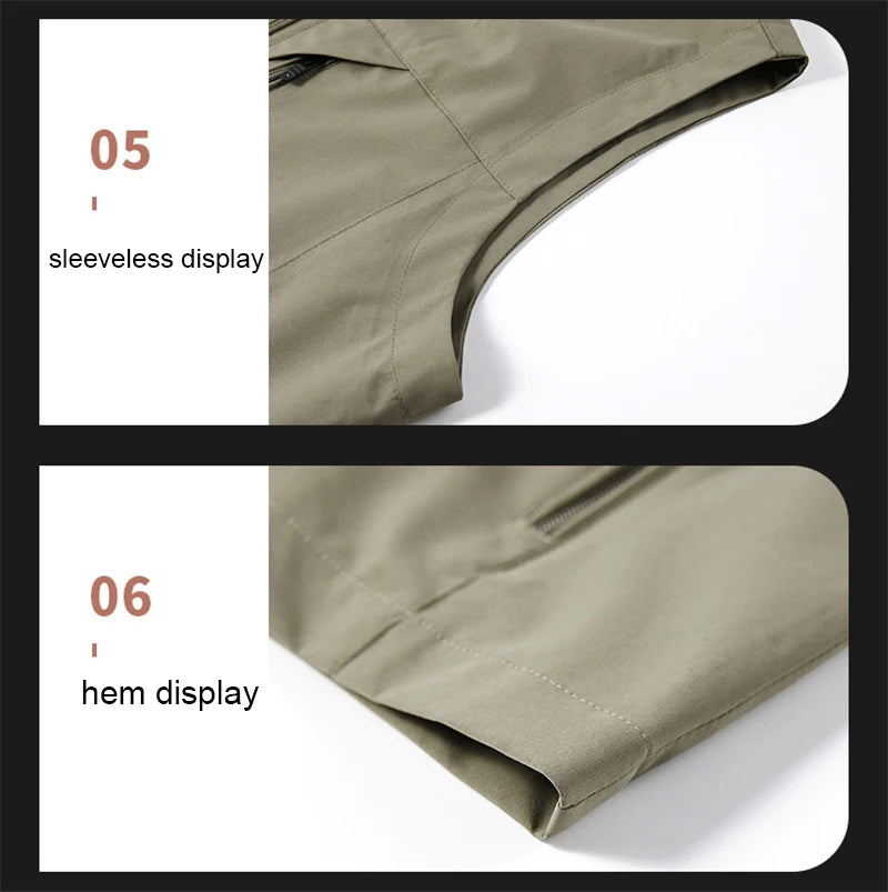 Nordic X1 Winddichte Motorrad Weste - Wasserdicht L/XL