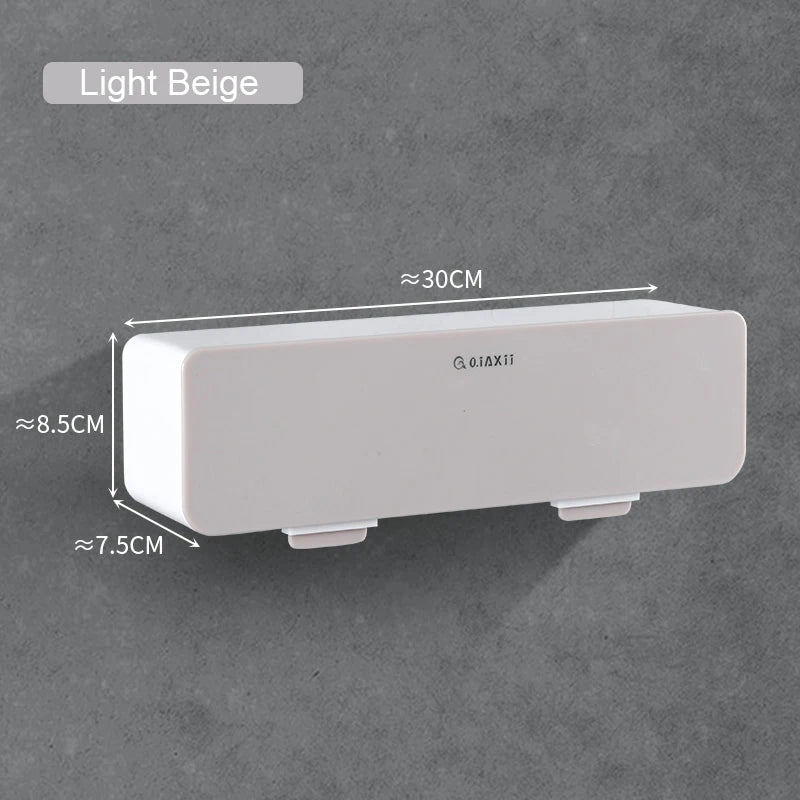 Kitchen Wall-mounted Seasoning Box Salt Pepper Spice Rack Jar Sugar Bowl for Kitchen Gadget Device Sets Spice Box Organizer Tool