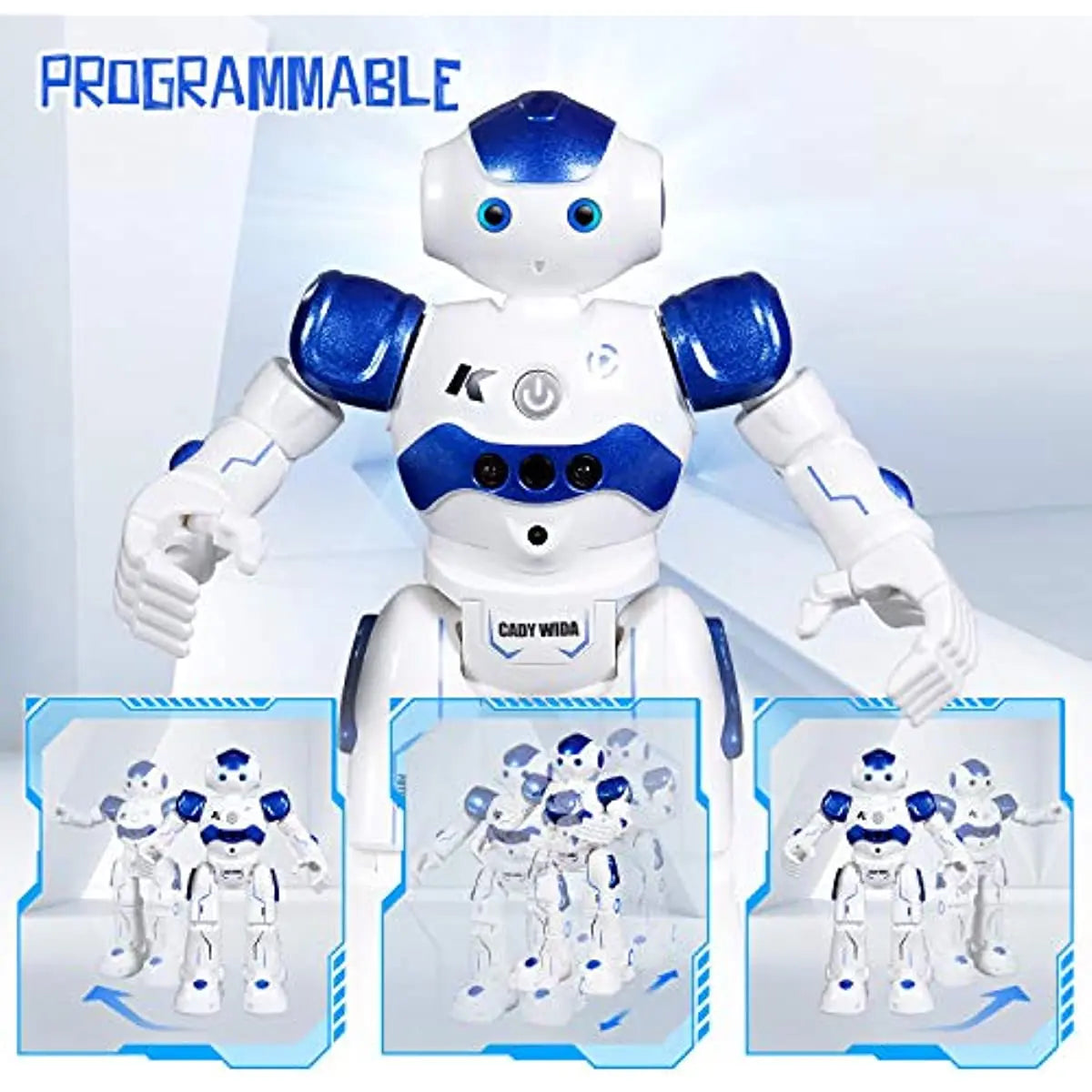 RC Robot Toy Kids Intelligence Gesture Sensing Remote Control Robots Program for Kids Aged 3 4 5 6 7 Boys Girls Birthday Gift